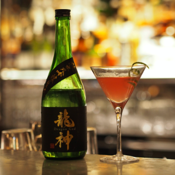 Saké cocktail Ryûjin Dragon God Le Meurice de Frédéric Despins