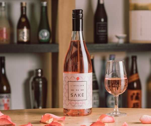 Saké L'Atelier du Saké x Ispahan Rose